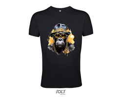 T-Shirt 2-158an01 Gangsta Hip Hop Monkey - 3xL