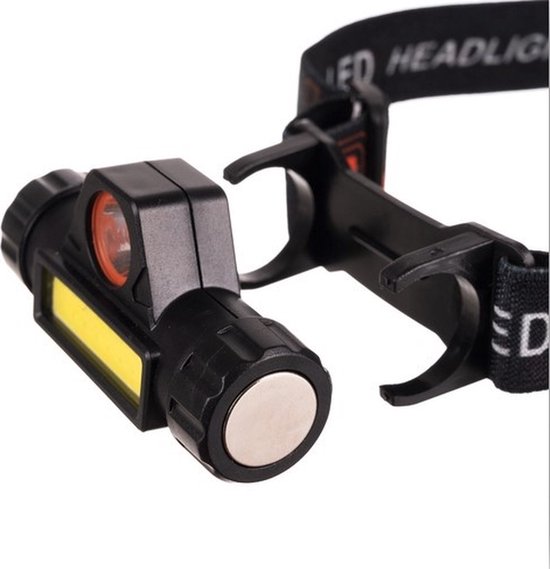 Lampe Frontale LED Rechargeable, Torche Frontale Puissante Étanche with