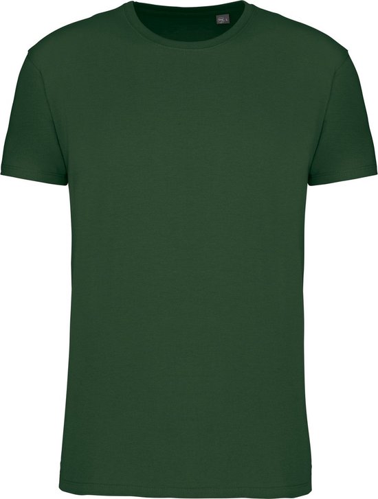 3 Pack Biologisch Premium unisex T-shirt ronde hals 'BIO190' Kariban Forest Green - 5XL