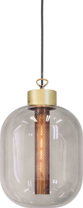 Rivington Glass hanglamp messing ontworpen door Brands-Concept