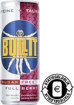 Bullit - Sugarfree full berry - sleekcan - 12x25 cl - NL