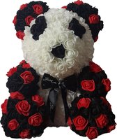 Ours en peluche roses 40 cm dans boîte l Fête des mères l Saint-Valentin l Anniversaire l Romantique l Petite amie l Saint Valentin l Rouge