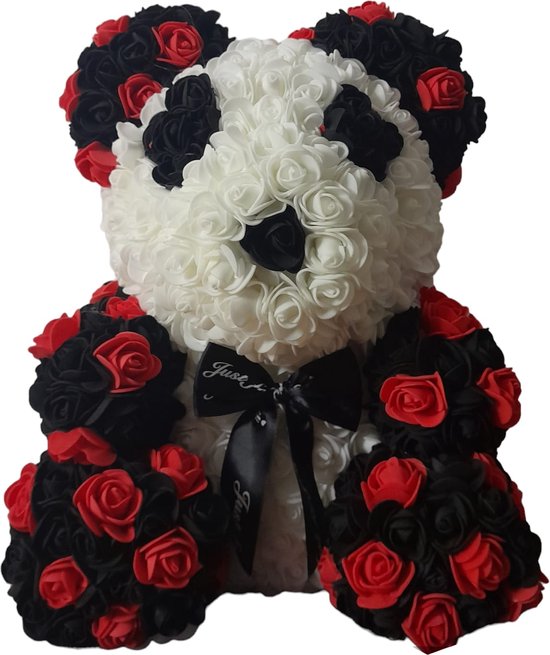 Rozen Teddy Beer XL - 40 cm in Luxe Geschenk Doos l Moederdag l Valentijn l Verjaardag l Romantisch l Vriendin l Valentijnsdag l Rood