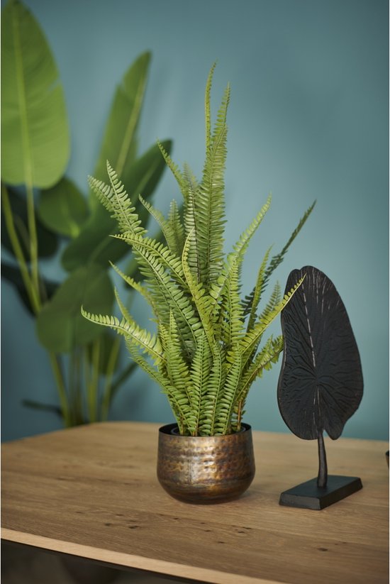 Emerald Plante artificielle en pot plastique Fougère de Boston 70 cm