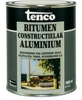 Tenco Bitumen Aluminium Constructielak - 1000 ml