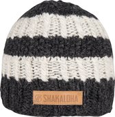 Shakaloha Gebreide Wollen Muts Heren & Dames Beanie Hat van schapenwol met polyester fleece voering - Basil Beanie Beige Unisex - One Size Wintermuts
