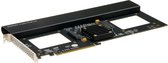 Sonnet Fusion Dual U.2 SSD PCIe Card - PCIe interface