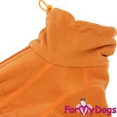 ForMyDogs honden kleding fleece pyjama voor de teef , Maat 20 rug lengte 39cm , voor binnen als voor buiten