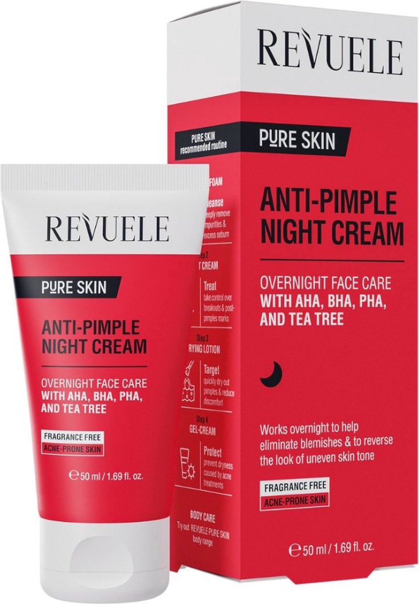 Revuele - Pure Skin Anti-Pimple Night Cream - 50ml