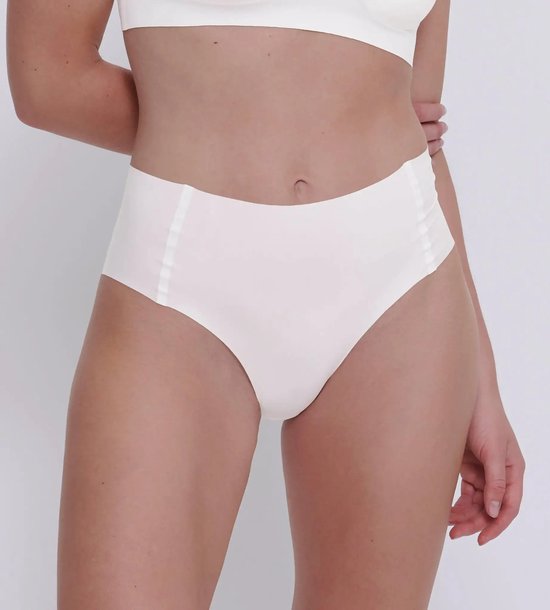 sloggi ZERO Feel 2.0 High waist Dames Onderbroek - SILK WHITE - Maat XS
