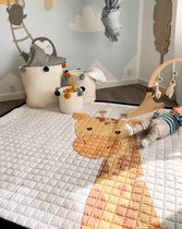 Love by Lily - grand tapis de jeu pour bébé - Girafe - 150x120cm