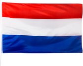 Nederlandse Vlag - 90x150 - Grote Vlag- Koningsdag- Bevrijdingsdag - EK -WK