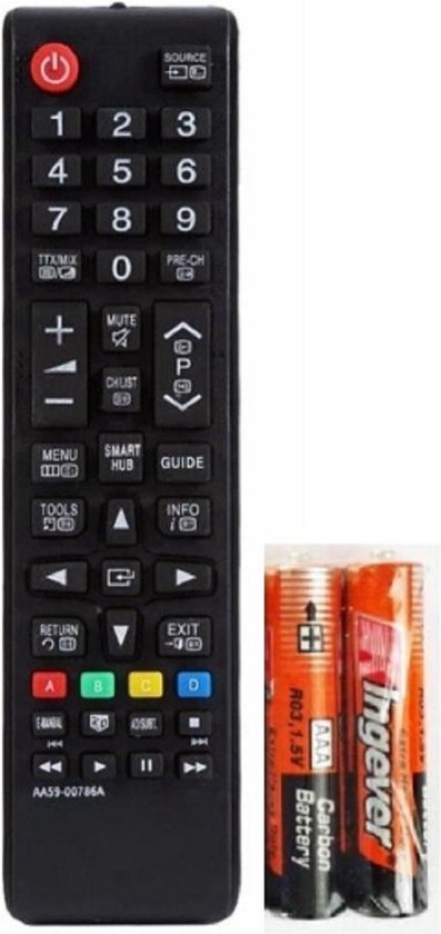 Vervangende afstandsbediening geschikt voor alle Samsung tv's| HDTV's | Led Smart tv
