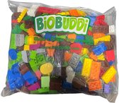 BiOBUDDi Bio Bag – mélange de 250 briques jouets - 2,3 Kg compatible entre autres avec DUPLO
