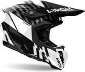 Airoh Twist 3.0 Thunder Black White S - Maat S - Helm