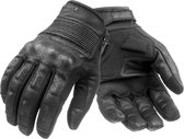 Pando Moto Onyx Black 01 Gloves de moto en cuir 2XL - Taille 2XL - Gant