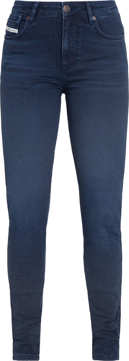 John Doe Ruby Dames Monolayer Motorjeans Donkerblauw - Broek