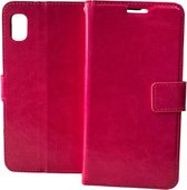 Portemonnee Book Case Hoesje Geschikt voor: Samsung Galaxy A2 Core - Roze