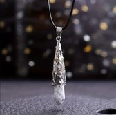 Wit Turqoise - Spiritueel edelsteen kristallen ketting - Chakra - Meditatie - Energie - Hanger