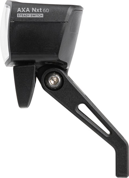 AXA Nxt 60 Steady Dynamo Fietsverlichting - LED Fietslampjes Voorlicht - 60 Lux Fietslicht met Standlicht - Goedgekeurde Koplamp van AXA — afbeelding 2