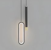 EFD Lighting HL06 - Hanglamp - Modern - Zwart - Verstelbaar - LED - Hanglampen Eetkamer, Woonkamer