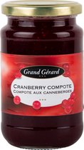 Grand Gérard Cranberry compote 3 potten x 400 gram