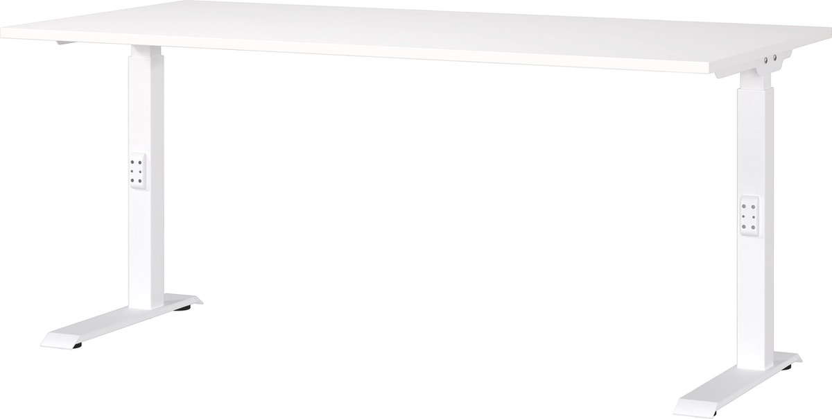 Bureau Galileo Wit - 160x80cm - Hoogte 91 cm - In hoogte verstelbaar