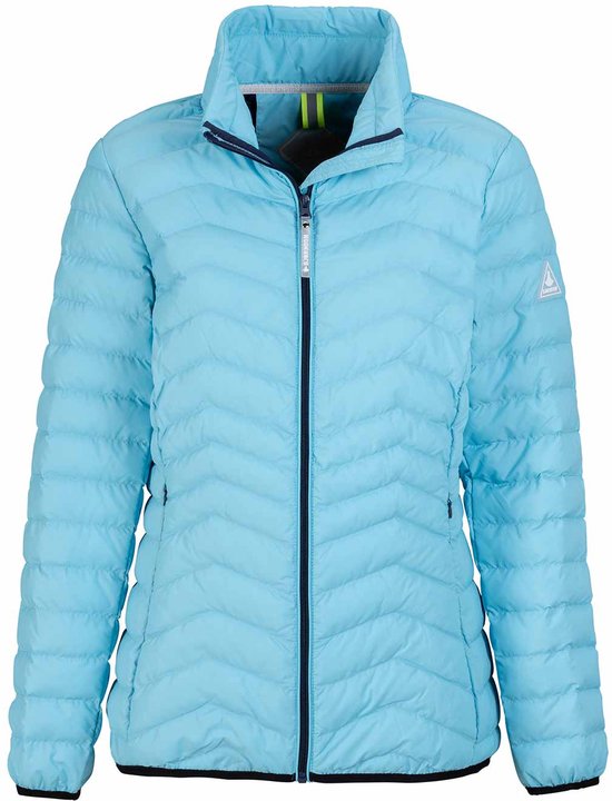 BJØRNSON Liva Stepjack Summer Jacket Femme - Coupe-vent - Rembourré - Taille 38 - Bleu clair