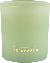 Ted Sparks - Geurkaars Demi - 60 Branduren - 1 Lont - Luxe Verpakking - Bergamot & Angelica