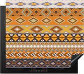 KitchenYeah® Inductie beschermer 57.6x51.6 cm - Patronen - Afrika - Abstract - Kookplaataccessoires - Afdekplaat voor kookplaat - Inductiebeschermer - Inductiemat - Inductieplaat mat