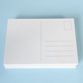 Cartes postales Blanco pré-imprimées - 65 pcs. - 350g/ m2
