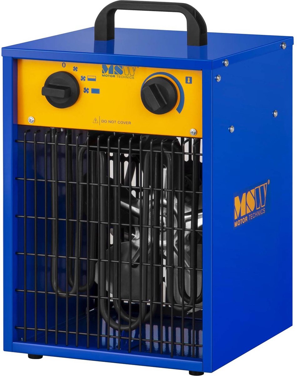 MSW Elektrische ventilatorkachel - 0 tot 85 °C - 3.300 W