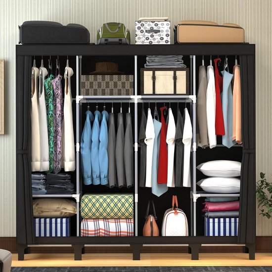 Kledingkast Nubo - beige - 200 cm