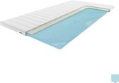 EFKO - Koudschuim topper matras 160x200 cm - Luxe wasbare hoes - voor een betere slaap en rug ondersteuning