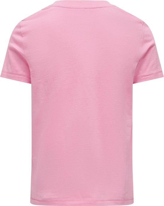 ONLY - T-shirt - Taille 122/128 - Filles - Pink Bégonia -