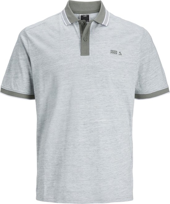 JACK&JONES JCOMELANGE JERSEY POLO SS Heren Poloshirt - Maat XL