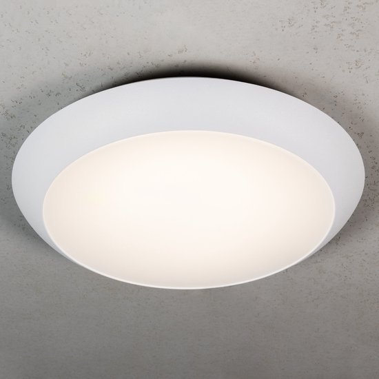 Plafonnier LED's Light Pro 2050 - Couleur de la lumière et intensité lumineuse réglables - Étanche - Ø 30 cm