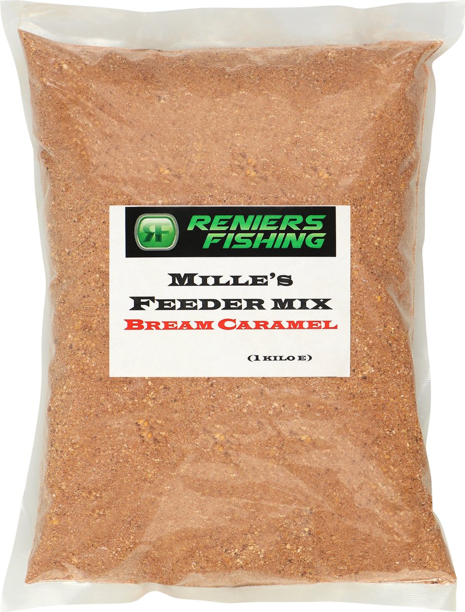 Reniers Fishing Mille's Feedermix 1 Kilo - Smaak : Bream Caramel