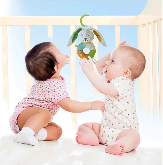 Clementoni Baby Lovely Zachte Rammelaar Bunny van Clementoni — afbeelding 4