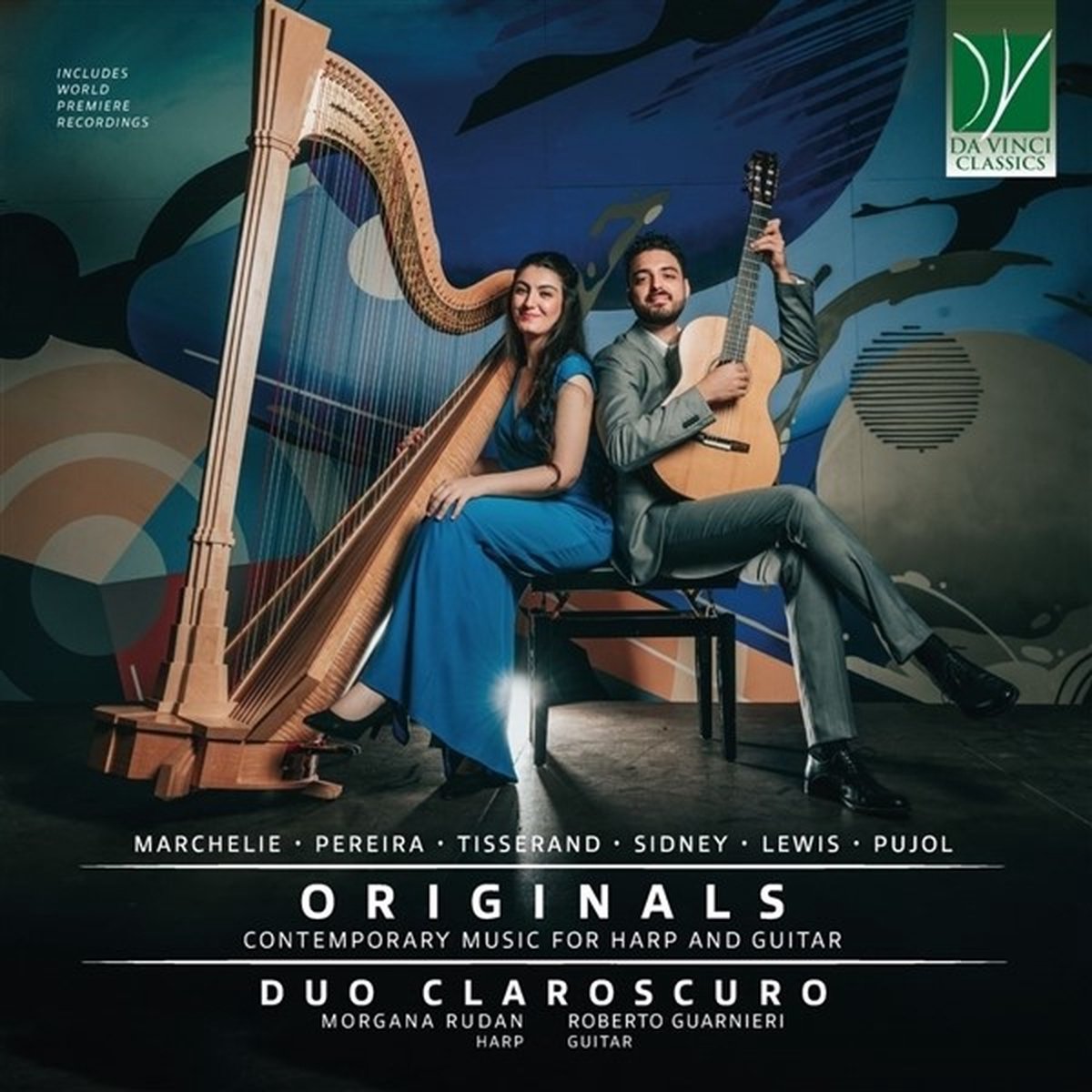 Duo Claroscuro - Originals: Contemporary Music For Harp And Guitar (CD)