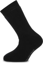 Yellowmoon 2-paar Badstof kinder sokken - 30 - Zwart