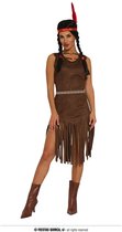 Robe fiestas Guirca Indian Ladies Brown Taille 42- 44