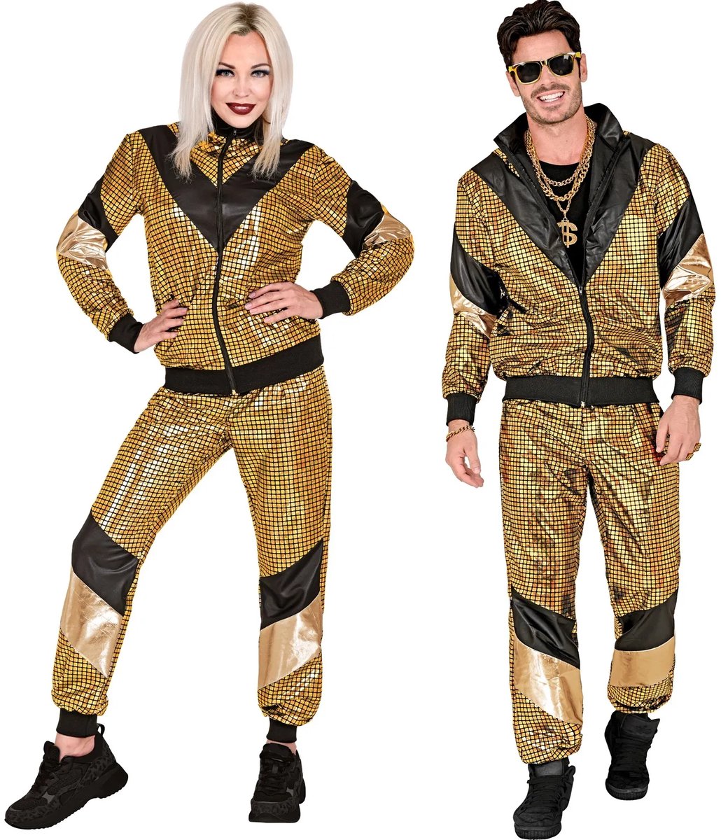 80s Trainingspak goud Mike