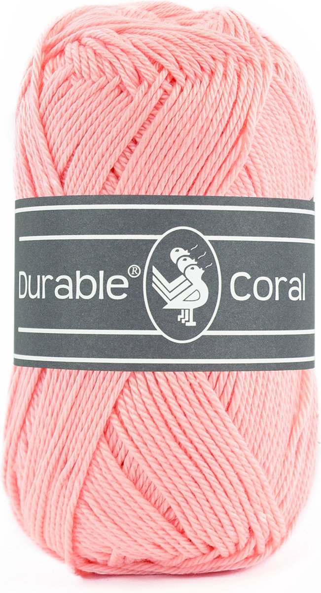 Durable Coral Katoen 50 Gram - 386 - 