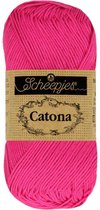 Scheepjes Catona 50gr - 604 Neon Pink
