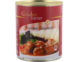 Gouden Banier Runder goulash 850 gram