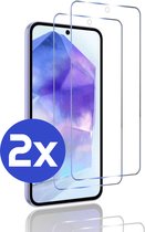 Premium Screenprotector Geschikt Voor Samsung A55 - Gehard Glas - 2 Stuks