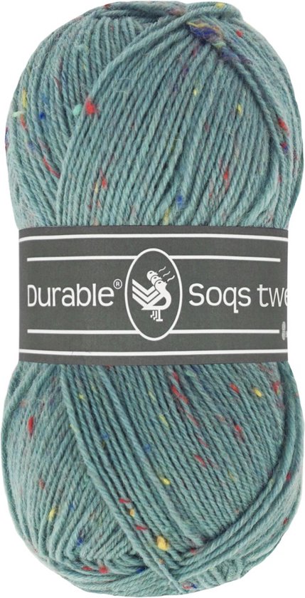 Durable Soqs Tweed - 2134 Vintage Green