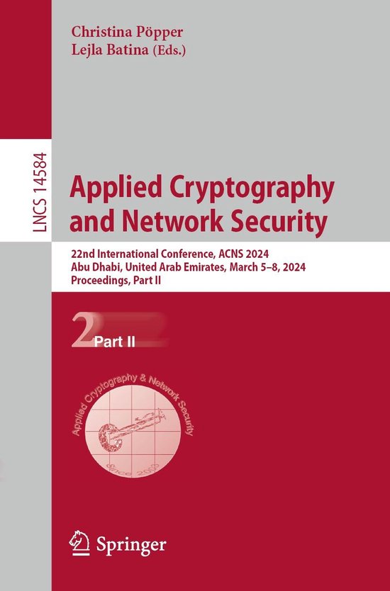 Springer Nature Proceedings Computer Science 2 - Applied Cry ... - cover