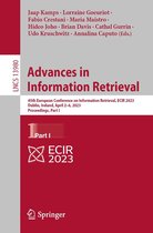 Lecture Notes in Computer Science 13980 - Advances in Information Retrieval